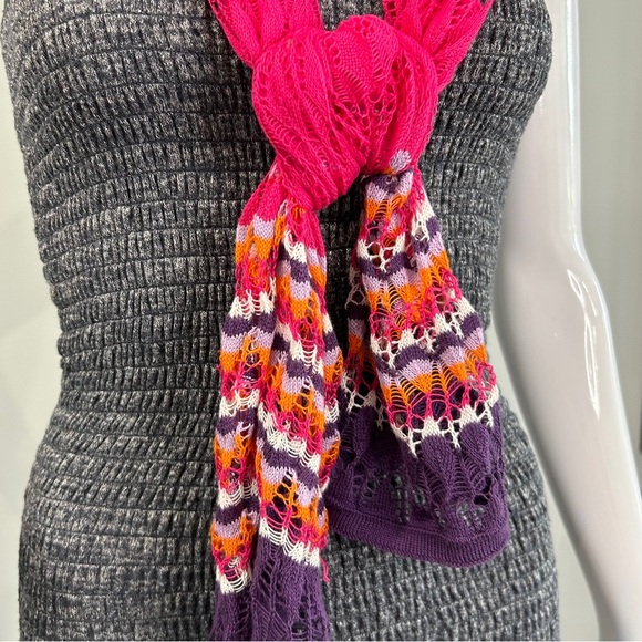 Missoni Scarf - Colourful & Lacey - Picture 5 of 10